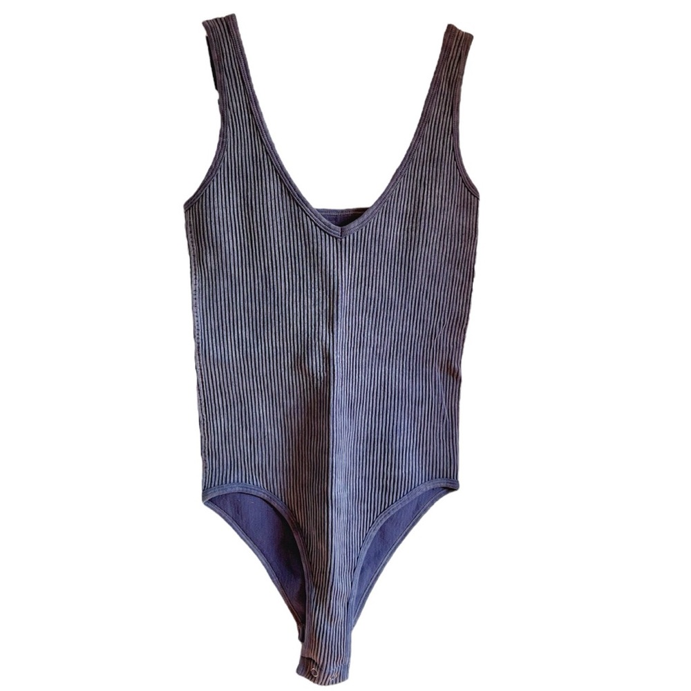 Aura Women’s Ribbed Sleeveless Bodysuit